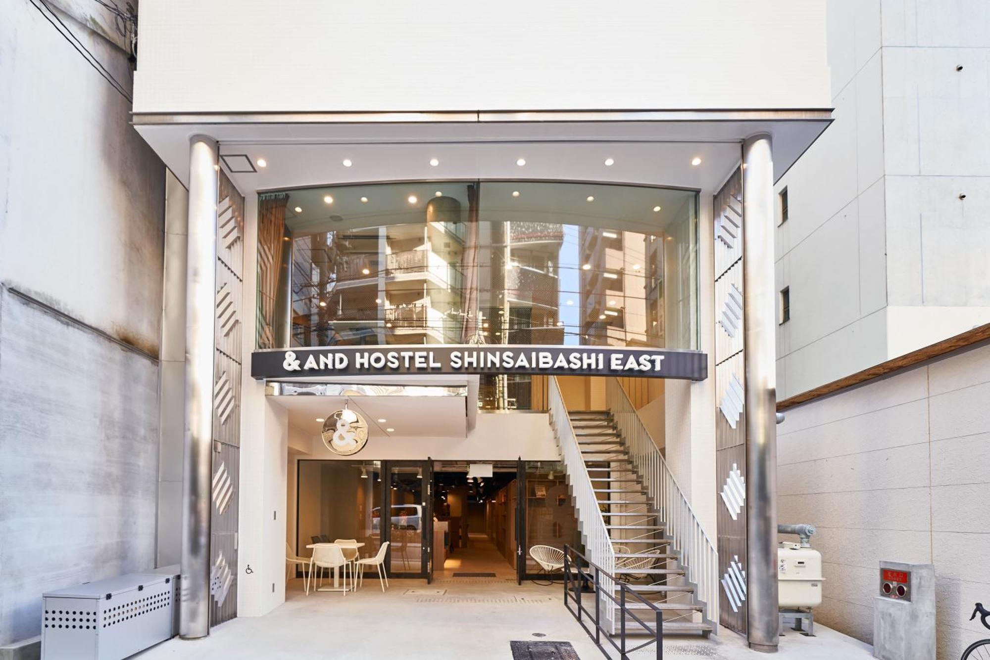 אוסקה &And Hostel Shinsaibashi East מראה חיצוני תמונה